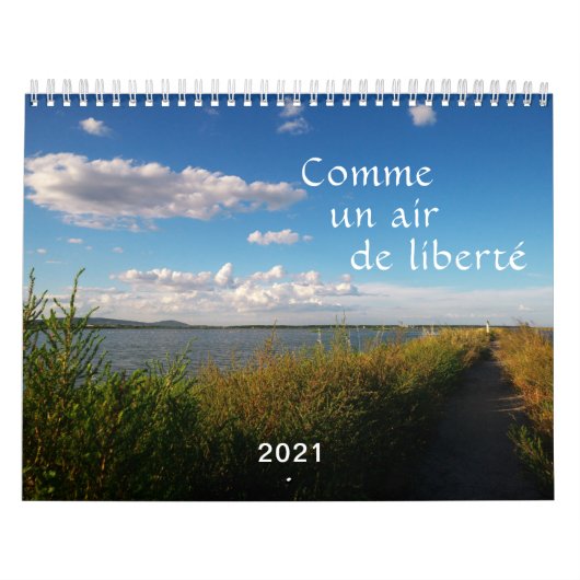 Calendrier de photo de paysages カレンダー (カバー)