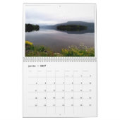 Calendrier de photo de paysages カレンダー (1月 2027)