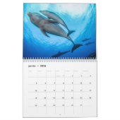 Calendrier des Dauphins カレンダー (1月 2026)