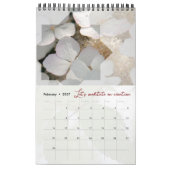 Calendrier Dieu méditation nature étoile élégant カレンダー (2月 2027)