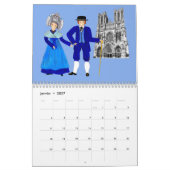 Calendrier en Champagne-Ardennes, France カレンダー (1月 2027)