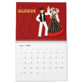Calendrier, Folklore d'Alsace, France カレンダー (3月 2027)
