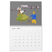 Calendrier Franche-Comté, France カレンダー (1月 2027)