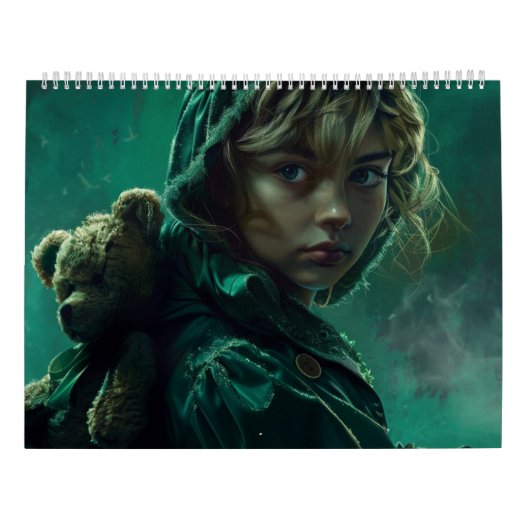 Calendrier Jeune Fille  カレンダー (裏面)