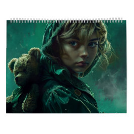 Calendrier Jeune Fille  カレンダー