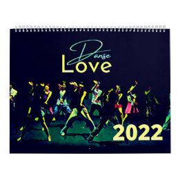 Calendrier Love Danse カレンダー