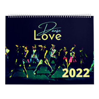 Calendrier Love Danse カレンダー