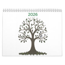 Calendrier Mural 2026 Mensuel - Art Nature 