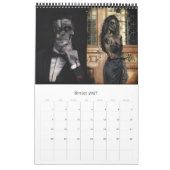 Calendrier mural de vanités – Format vertical カレンダー (2月 2027)