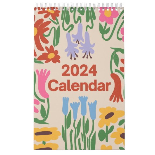 calendrier personnalisé 2024 カレンダー (カバー)
