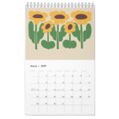 calendrier personnalisé 2024 カレンダー (3月 2027)