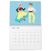 Calendrier, Provence-Alpes-Côte-d'Azur, France カレンダー (2月 2027)
