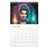 Calendrier witchy 2023 カレンダー (1月 2027)