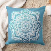 Caleum Mandala Throw Pillow クッション (ブランケット)