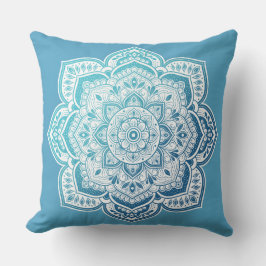 Caleum Mandala Throw Pillow クッション