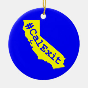 CalExit セラミックオーナメント