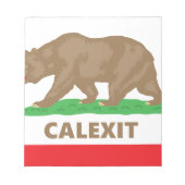 calexit ノートパッド (正面)