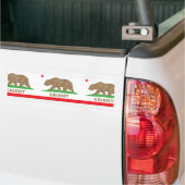 calexit バンパーステッカー (トラック上)