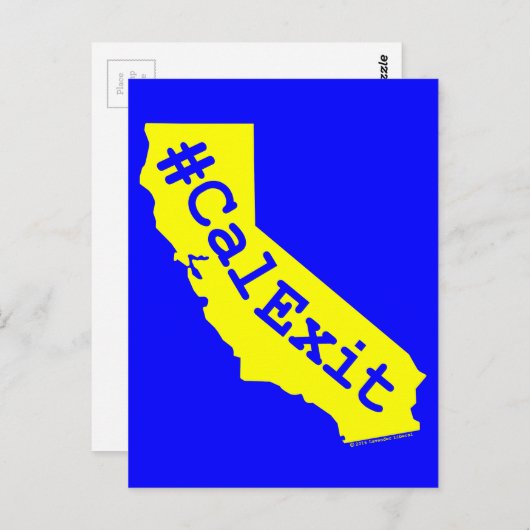 CalExit ポストカード (正面/裏面)