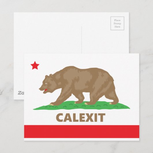 calexit ポストカード (正面/裏面)