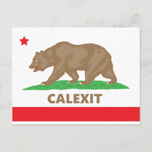 calexit ポストカード (正面)