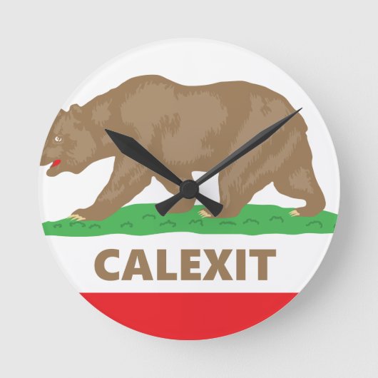 calexit ラウンド壁時計 (正面)