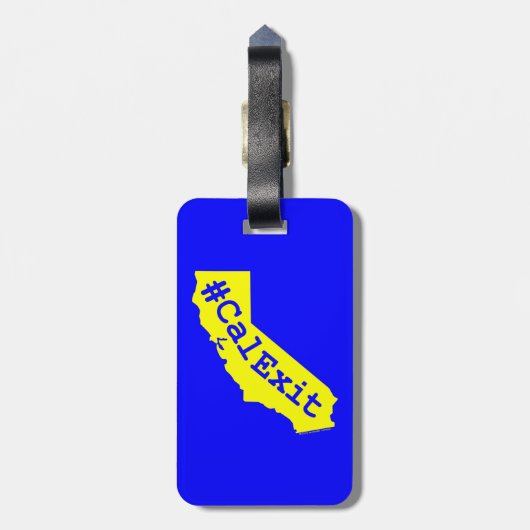 CalExit ラゲッジタグ (裏面縦)