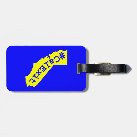 CalExit ラゲッジタグ (裏面横)