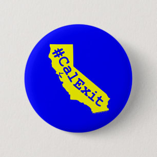 CalExit 缶バッジ