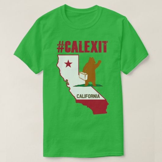 calexit tシャツ (デザイン正面)