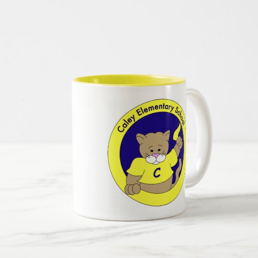 Caleyのクーガーのマグ ツートーンマグカップ (正面右)