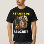 Calgary Stampede Rodeo Show Design Tシャツ (正面)