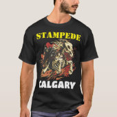 Calgary Stampede Rodeo Show Design Tシャツ (正面)