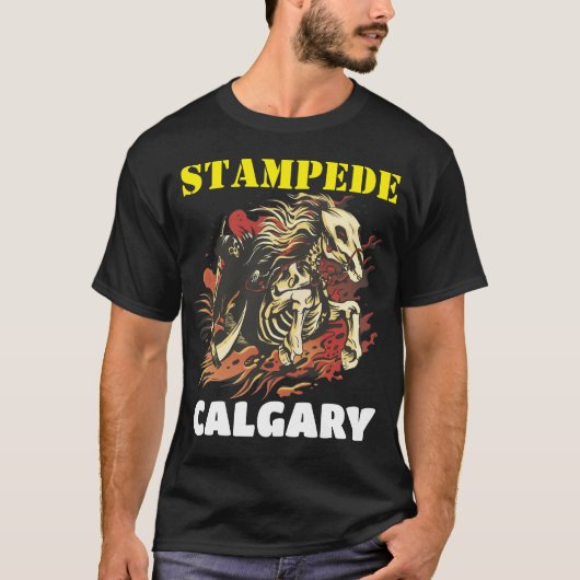 Calgary Stampede Rodeo Show Design Tシャツ (正面)