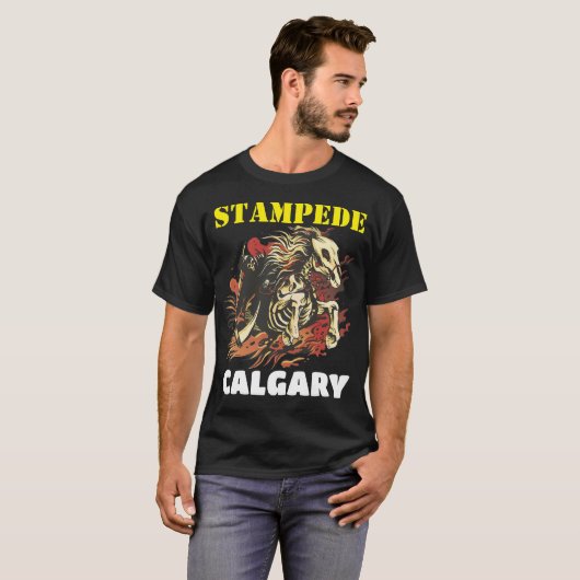 Calgary Stampede Rodeo Show Design Tシャツ (正面フル)