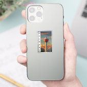 Calgary Tower Sticker Souvenir シール (スマートフォン)