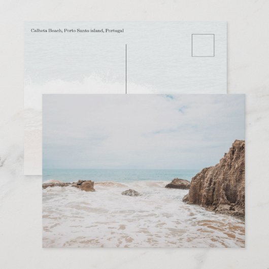 Calheta Beach, Porto Santo island ポストカード (正面/裏面)