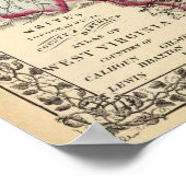 Calhoun、Gilmer、Braxton、Lewis、Upshur郡 ポスター (角)