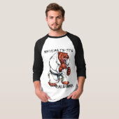 CALIくまBJJのワイシャツ Tシャツ (正面フル)