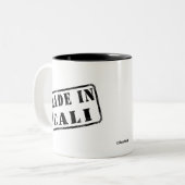 Caliで作られる ツートーンマグカップ (正面左)