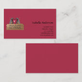 Caliのカラス · ハートの原住民 名刺 (正面/裏面)