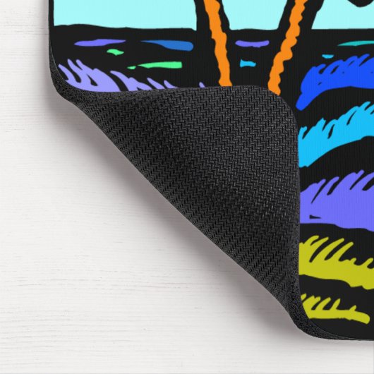 Caliの海のmousepad マウスパッド (コーナー)