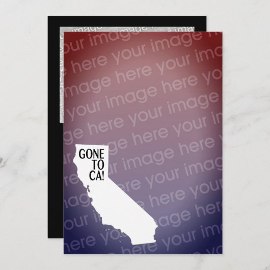 caliフォトカードに移動 (正面/裏面)