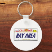 Caliライセンスプレート キーホルダー (正面)