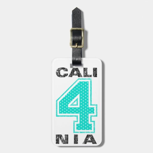 Cali4nia ラゲッジタグ (正面縦)