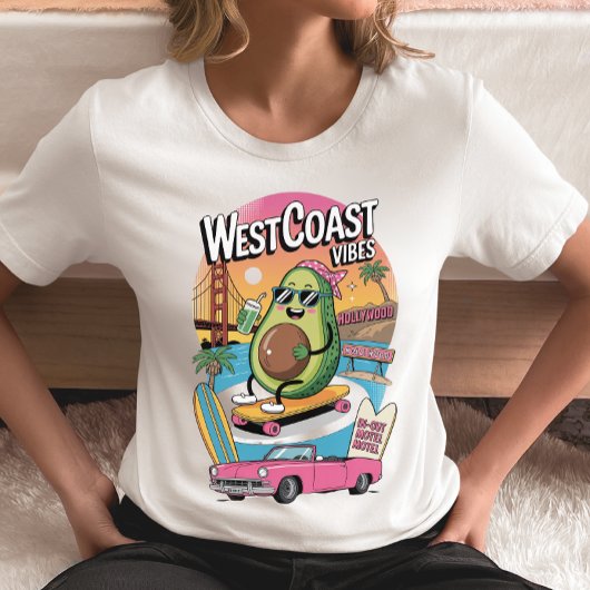 Cali Cool Avocado Tシャツ
