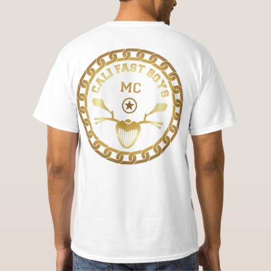 Cali Fast Boys Tシャツ (裏面)
