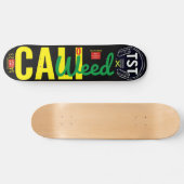 CALI WEED / TST スケートボード 7¾" デッキ (横)
