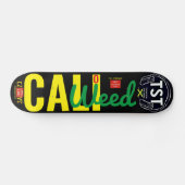 CALI WEED / TST スケートボード 7¾" デッキ (横)
