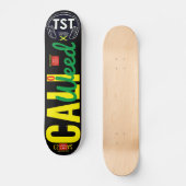 CALI WEED / TST スケートボード 7¾" デッキ (正面)